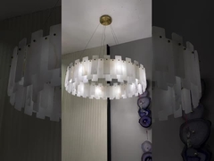 Customized Large Hotel Project French Golden Empire Crystal Chandelier