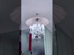 Modern Style Glass Decoration Lighting Hotel Lobby Custom Large Project Indoor LED Hand Blown Glass