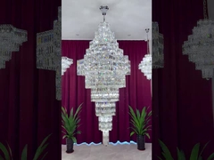 Sales department sand table crystal beads cloth hall chandelier custom hotel villa shopping mall dup