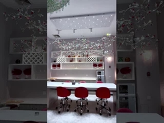 Non-Standard Project Hotel Lobby Club Golden Glass Hanging Decoration Hotel Banquet Hall Decorative