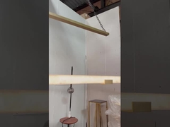 Zhongshan City New Design Rectangular Geometric Pattern LED Lamp Aluminum Body Chandelier Suitable F