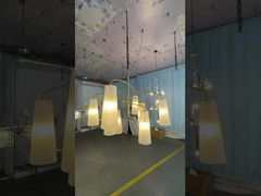 Customizable Entryway Chandelier Bowling Ball-Shaped Post Modern Crystal Chandelier