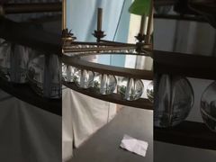 Creative Flying Saucer Decoration Bedroom Bedside LED Pendant Lamp Modern Gold Dining Room bar LED P