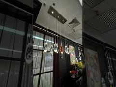 Gold Dimmable Acrylic Pendant Light Cristal Hanging Lighting Fixtures Modern Restaurant Chandelier