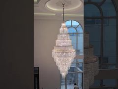 Luxury High-Altitude Living Room Creative Chandelier Hotel Home Decoration Duplex Villa