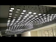 Customizable Modern Nordic Crystal Chandelier LED Lighting Adjustable Height