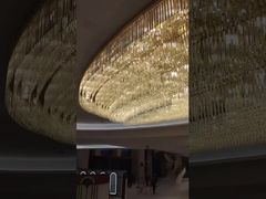 Contemporary Round Large Spanish Marble Brass Pendant Light Living Room Hanging Lamp