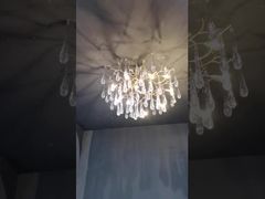 See Why Choose 110V-240V Customized Pendant Lamp Rustproof Polished Chrome Chandelier Lights