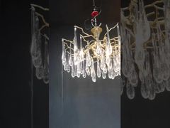 Creative Glass  Flower Chandelier Rustproof Modern Flower Chandelier