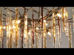 A Closer Look: High Temperature Casting Custom Pendant Lights Strong Light Transmittance