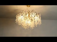 Customizable Large Hall Chandelier Hotel Lobby Lamp Jewelry Store Exhibition