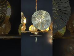 Luxury Lobby Chandelier Modern LED Crystal Light