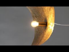 Custom Champagne Gold Glass Chandeliers