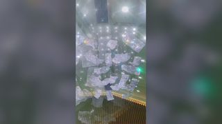 Customized  Made Hotel Lobby Decorative Glass Pendant Light Modern Led Ceiling