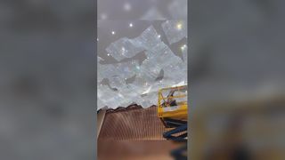 Customized Made Hotel Lobby Decorative Glass Pendant Light Modern  Led Ceiling