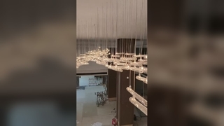 Luxury Crystal Chandelier Elegant European Pendant Light