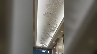 Modern Luxury LED Pendant Lamp Living Room Led Decor Chandeliers Pendant Light Simple Butterfly Hang