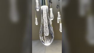 LED E14 Crystal Candle Chandelier 5 To 10m2 High Light Transmittance