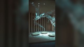 Custom  Chandeliers Colored Crystal Chandelier Art And Light And Shadow Expression