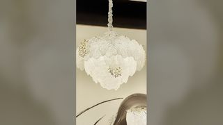 Diamond  Cut E14 Chandelier Round Pendant Chandelier Lights Rustproof 100lm/W