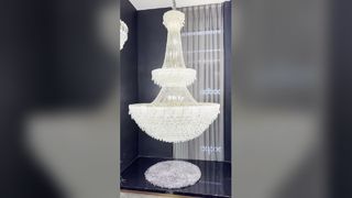 Zhongshan High Quality Modern Round Alabaster Balloon Dinning Plaster Chandelier New Designer Long M