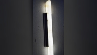 Alabaster Cone Pendant Lamp Matte Nickel