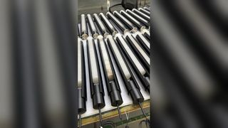 Luxury Golden Glass Leaf Chandelier