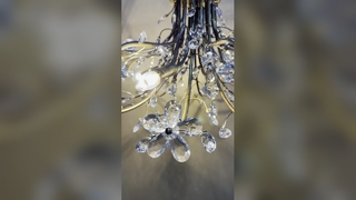 Gold Branch Chandelier Staircase Foyer Light