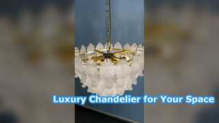 Luxury Modern LED Chandelier for Hotels & Villas