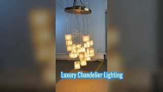 Luxury Foyer Chandelier Elegant Lighting