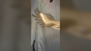 Stairwell Long Drop Custom Pendant Lights H65 Copper