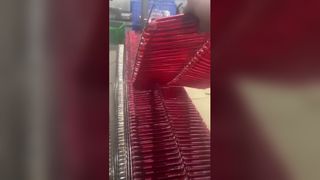 Nordic Decorative Stained Glass Stone 3D Art Glass Hotel Chandelier Luxury Glass Chandelier