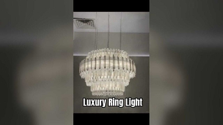 Modern Ring Chandelier Elegant Lighting