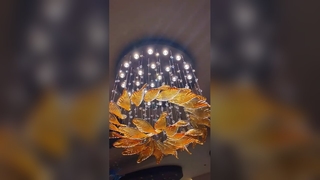 Nordic Simple Light French Living Room Bedroom Ceiling Light Modern Cream Creative Personality Lotus