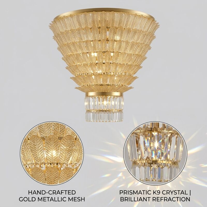 Water Droplet Crystal Chandelier High End Pendant Light Stainless Steel Titanium Gold Finish 220V For Hotel Bedroom