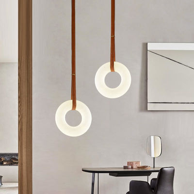 Pure Natural Marble Staircase Modern Pendant Lights Fixture 3000K To 6000K