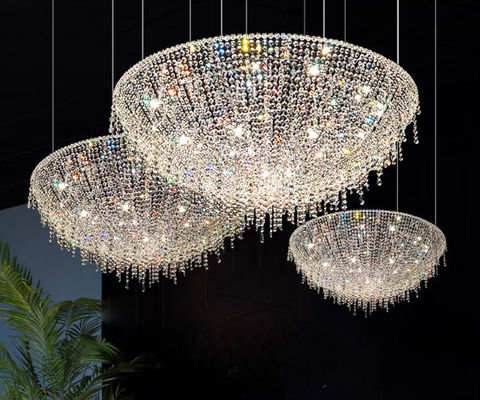 Egyptian Italian Style Light Luxury Crystal Chandelier Living Room High End Villa Hotel Restaurant Pengdant Light