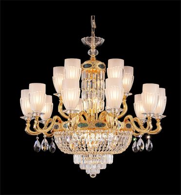 Custom Luxury Modern Chandelier French Style LED E14