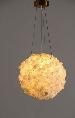 Contemporary Design Kitchen Island Ball Hanging Lamp Small Natural Rock Decoration Chandelier