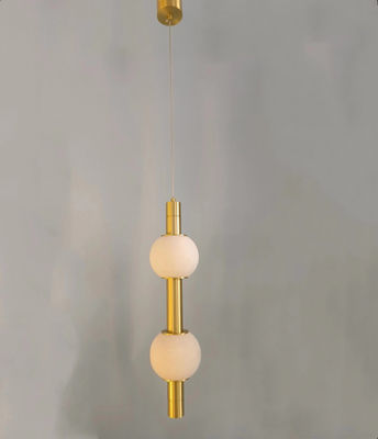 Postmodern Light Luxury Long Strip Dining Room Bedroom Bedside Bar Hotel Home Decorative Chandelier Hanging Lamp