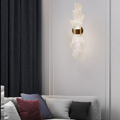 Advanced Sense Of Torch Living Room Background Wall Acrylic Wall Lamp Delicate And Beautiful Bedroom Bedside LED Wall Lights