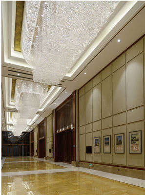 Decorative Light Ballroom Shopping Center Lighting Hotel Lobby Large Chandelier Luxury Ceiling Crystal Light