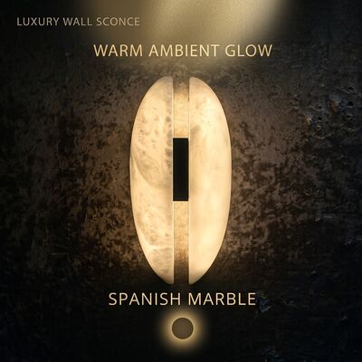 Spanish Marble Luxury Crystal Pendant Chandelier Light Custom Hanging Fixture Hotel Villa Decor